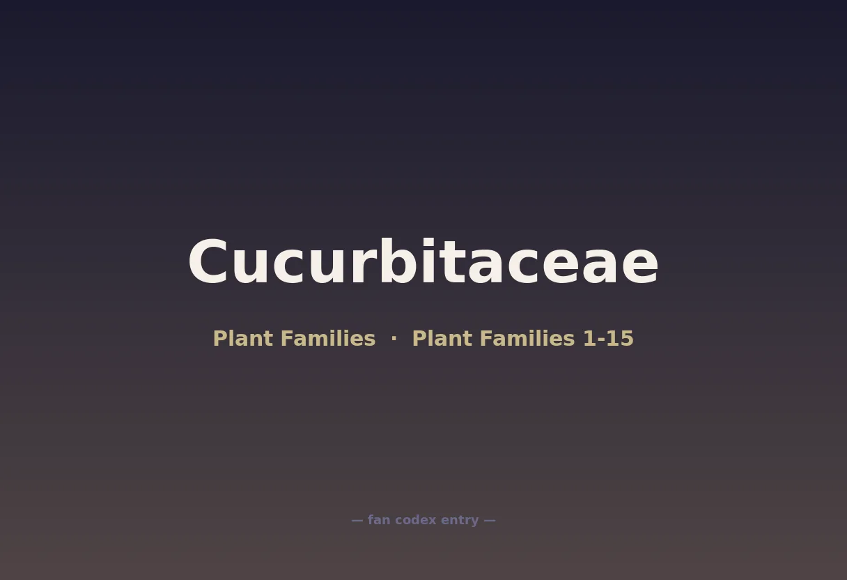 Cucurbitaceae