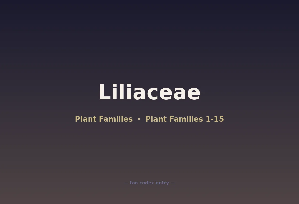 Liliaceae