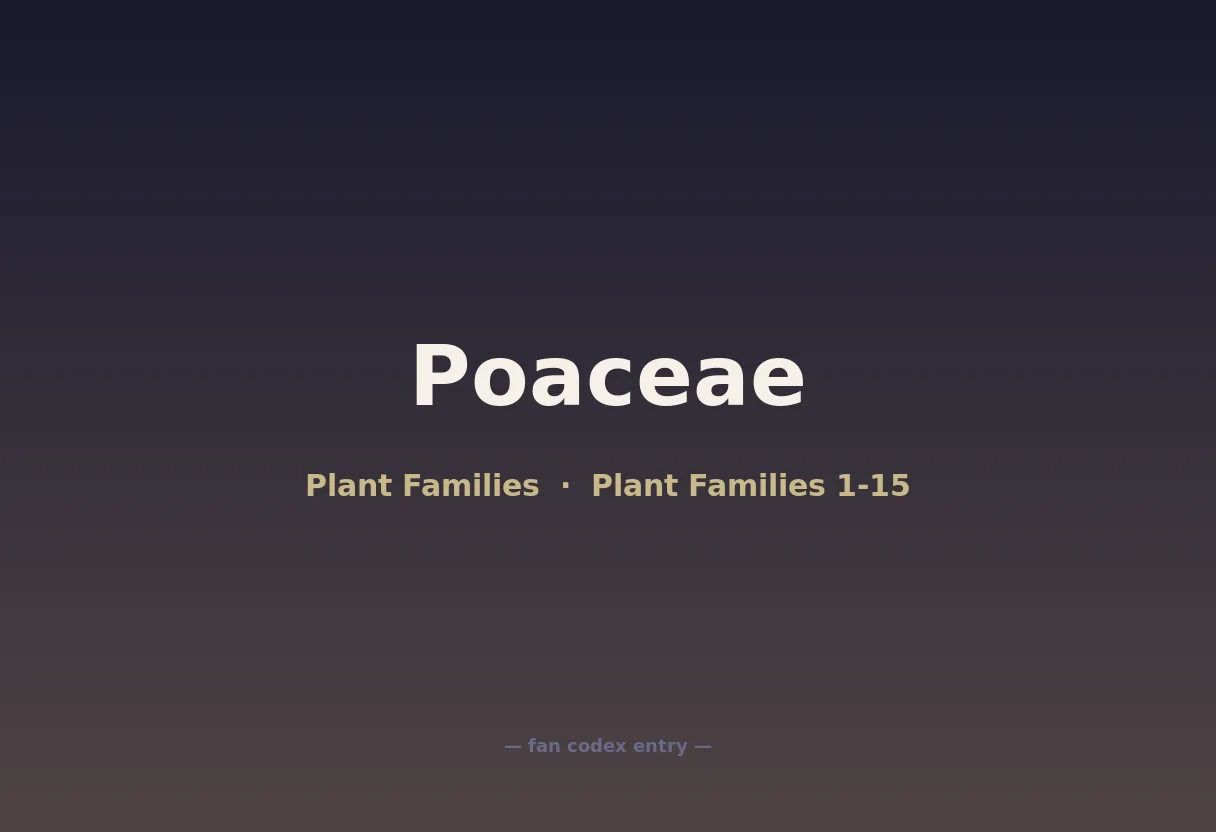 Poaceae